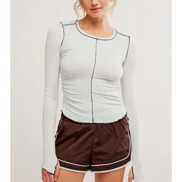 FP Movement by Free People Tops - 🆕 FP MOVEMENT Right On Run Long Sleeve Layer / Artic Snow